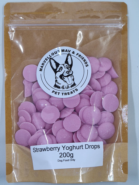 Strawberry Yoghurt Drops