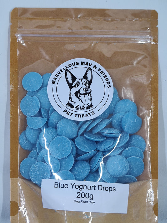 Blue Yoghurt Drops